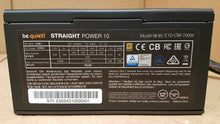 Load image into Gallery viewer, Be Quiet! 700W PSU - Straight Power 10 - 80 PLUS Gold - E10-CM-700W - NO CABLES
