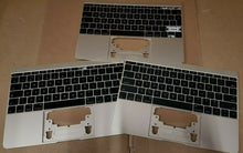 Load image into Gallery viewer, UNTESTED - 3 x Genuine Apple MacBook Pro 12" A1534 Keyboards / Palmrests - Gold