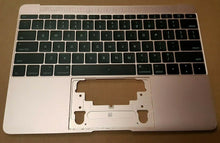 Load image into Gallery viewer, UNTESTED - 3 x Genuine Apple MacBook Pro 12" A1534 Keyboards - Rose Gold