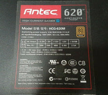 Load image into Gallery viewer, Antec 620W PSU - High Current Gamer M - Model HCG-620M - 80 PLUS Bronze