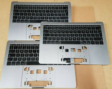Load image into Gallery viewer, UNTESTED - 3 x Genuine Apple MacBook Pro 13" A1708 Keyboards / Palmrests - Grey