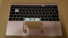 Load image into Gallery viewer, UNTESTED - 3 x Genuine Apple MacBook Pro 12&quot; A1534 Keyboards Grey &amp; Rose Gold
