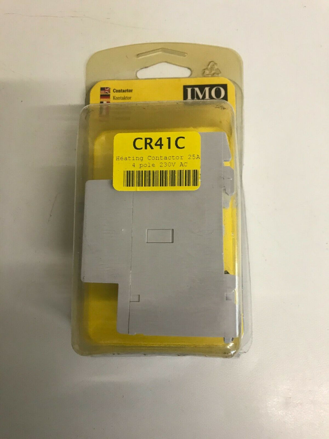 NEW 25 amp 4 POLE 230V AC heating contactor, IMO CR41C