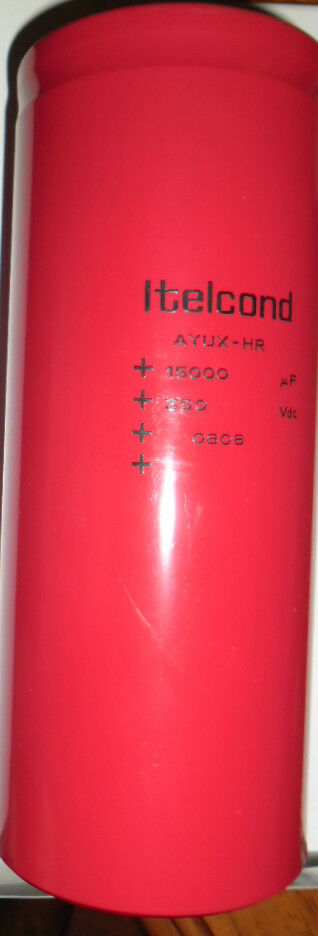 15000UF, 350V, ALUMINIUM CAPACITOR SCREW TOP NEW