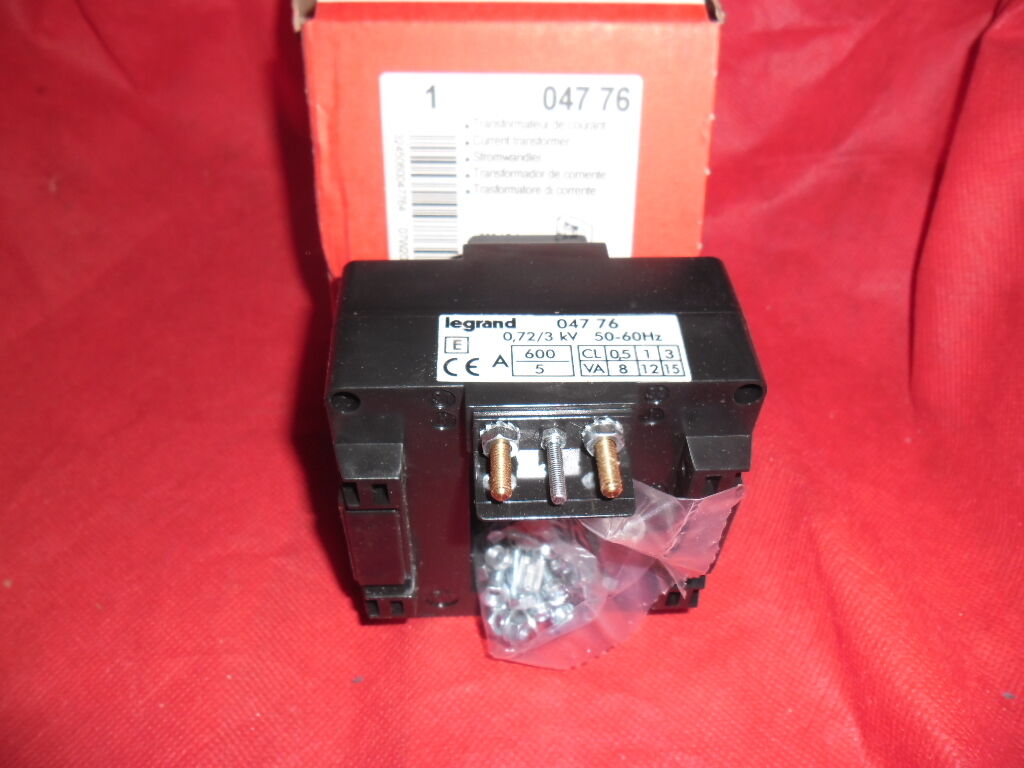 Legrand 047 76 transformer 0,72/3kv 50-60hz a 600/5