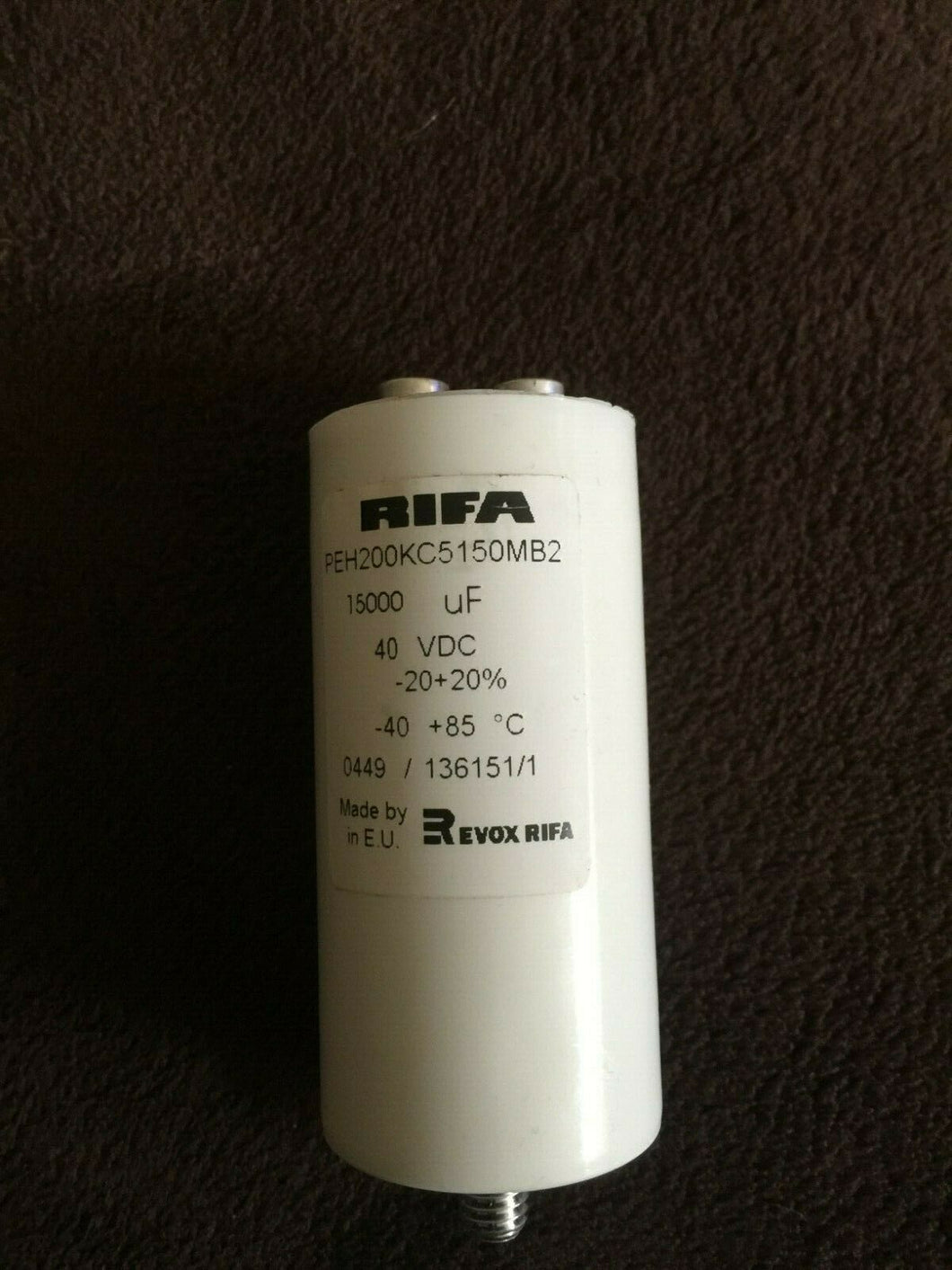 15000UF 40v RIFA PEH200kc5150mb2 BEST QUALITY INDUSTRY CAPACITOR