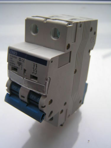 IMO B10D2025 Mini Circuit Breaker MCB 10kA, 2 Pole,D Curve, 25 Amp.