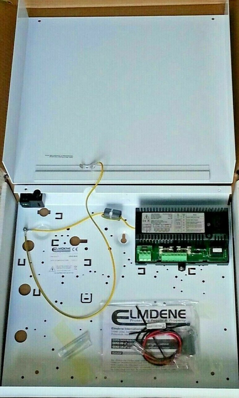 Elmdene GEN2-08-B 13.8v DC 1A SMPSU Grade 2 Alarm Control Power Supply