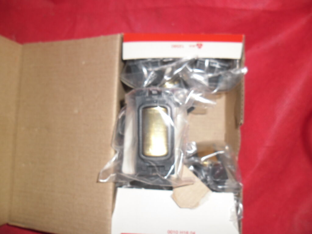 Legrand Synergy 7396 81 GRID MODULE 20A 250V SP 2 WAY BRASS SWITCH