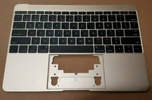 Load image into Gallery viewer, UNTESTED - 3 x Genuine Apple MacBook Pro 12&quot; A1534 Keyboards / Palmrests - Gold
