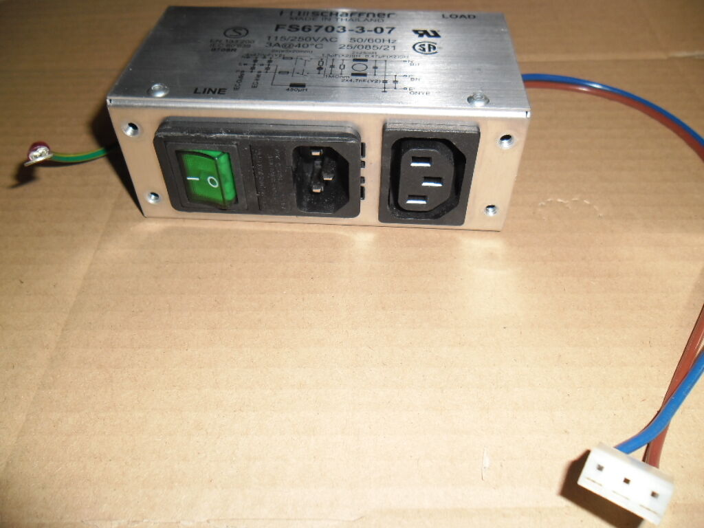 schaffner fs6703-3-07emi filter 3a 250v