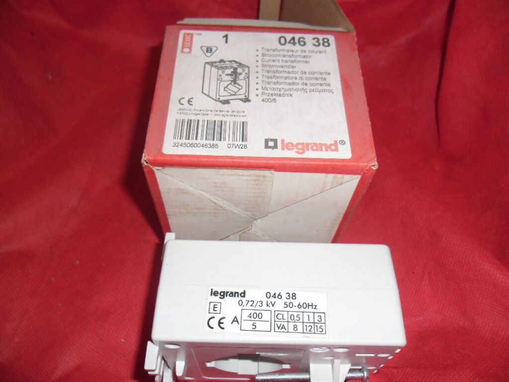 Legrand 046 38 transformer 0,72/3kv 50-60hz a 400/5