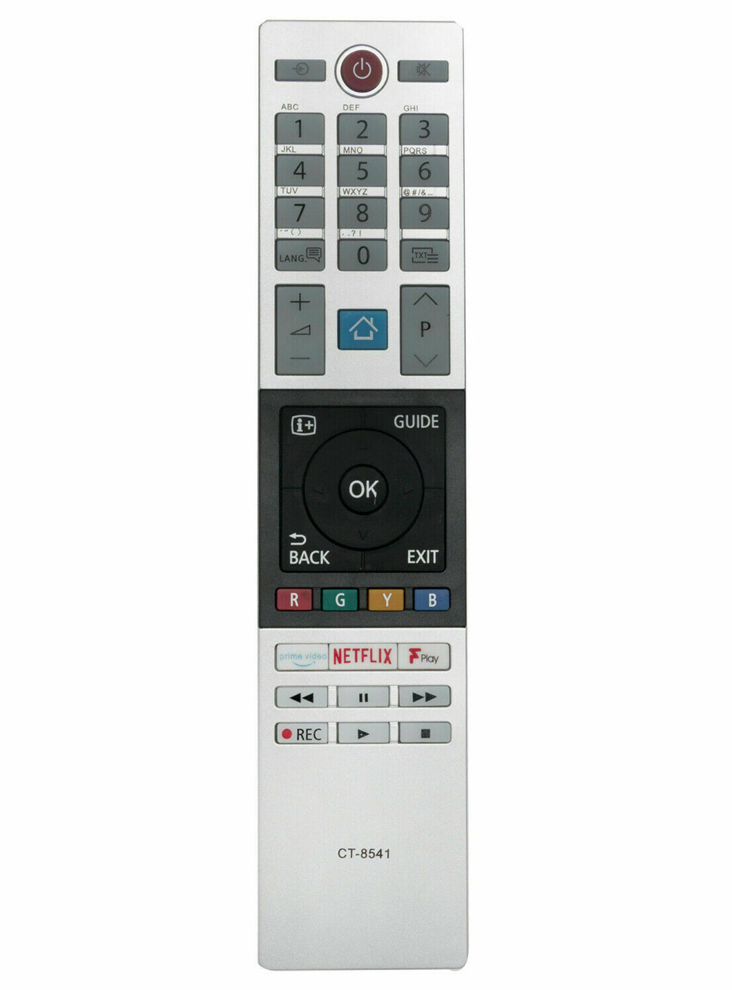 CT-8541 30101774 RC42150P Replaced Remote Control for Toshiba Smart LED TVs