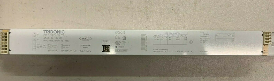 Tridonic PCA 1x28/54w T5 ECO lp II Ballast  (Tridonic ART NO;22185099) NEW