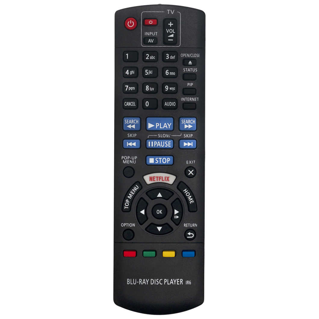 N2QAYB001030 Remote Control For Panasonic Blu Ray Disc DVD Player DMPBDT170