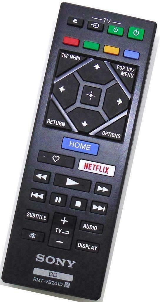 New Genuine Sony RMT-VB201D Blu-ray Player Remote BDP-S1700 BDP-S3700 BDP-BX370