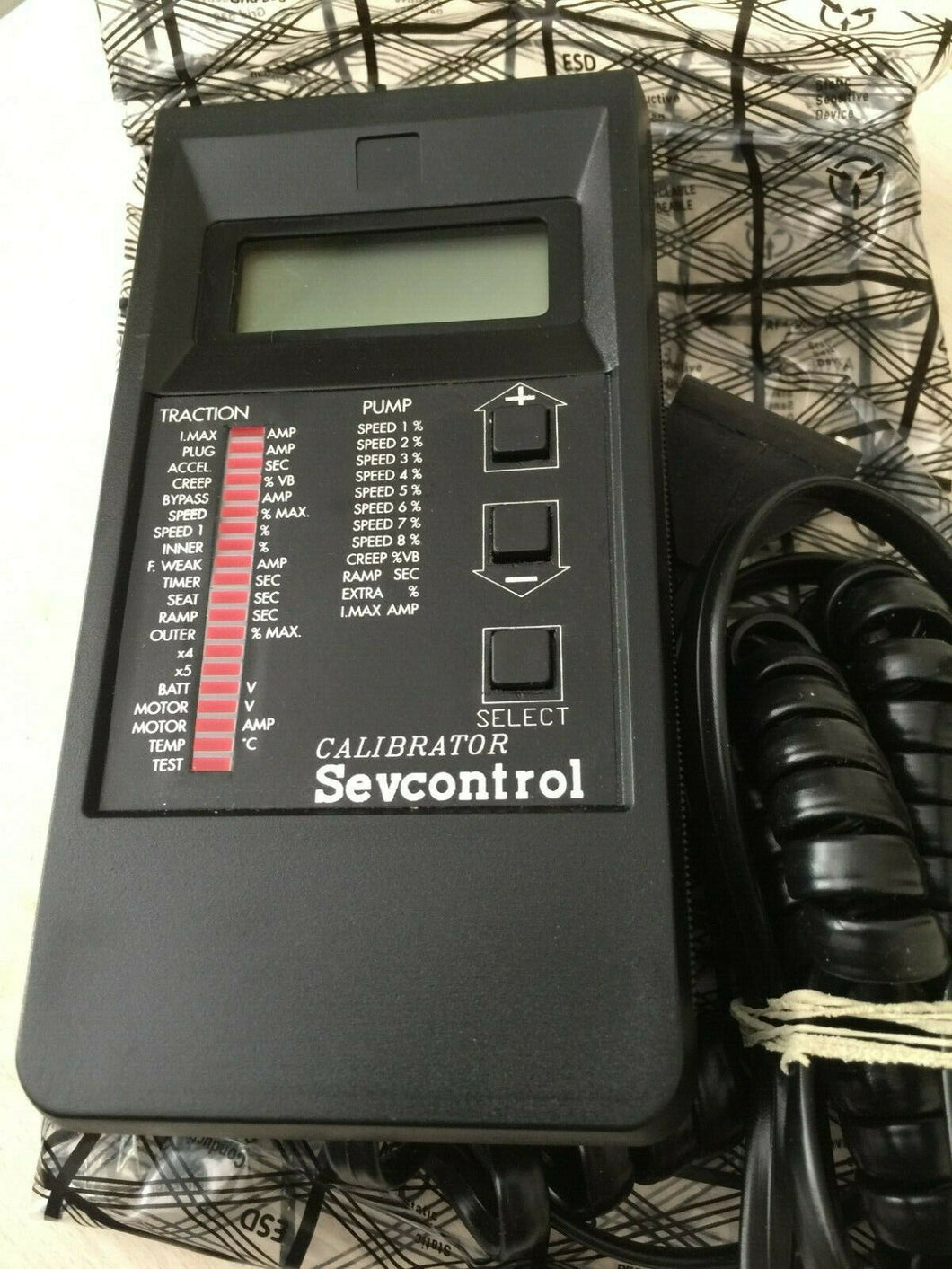 Sevcon MOS90 Handheld Calibrator new part no; 662/14006