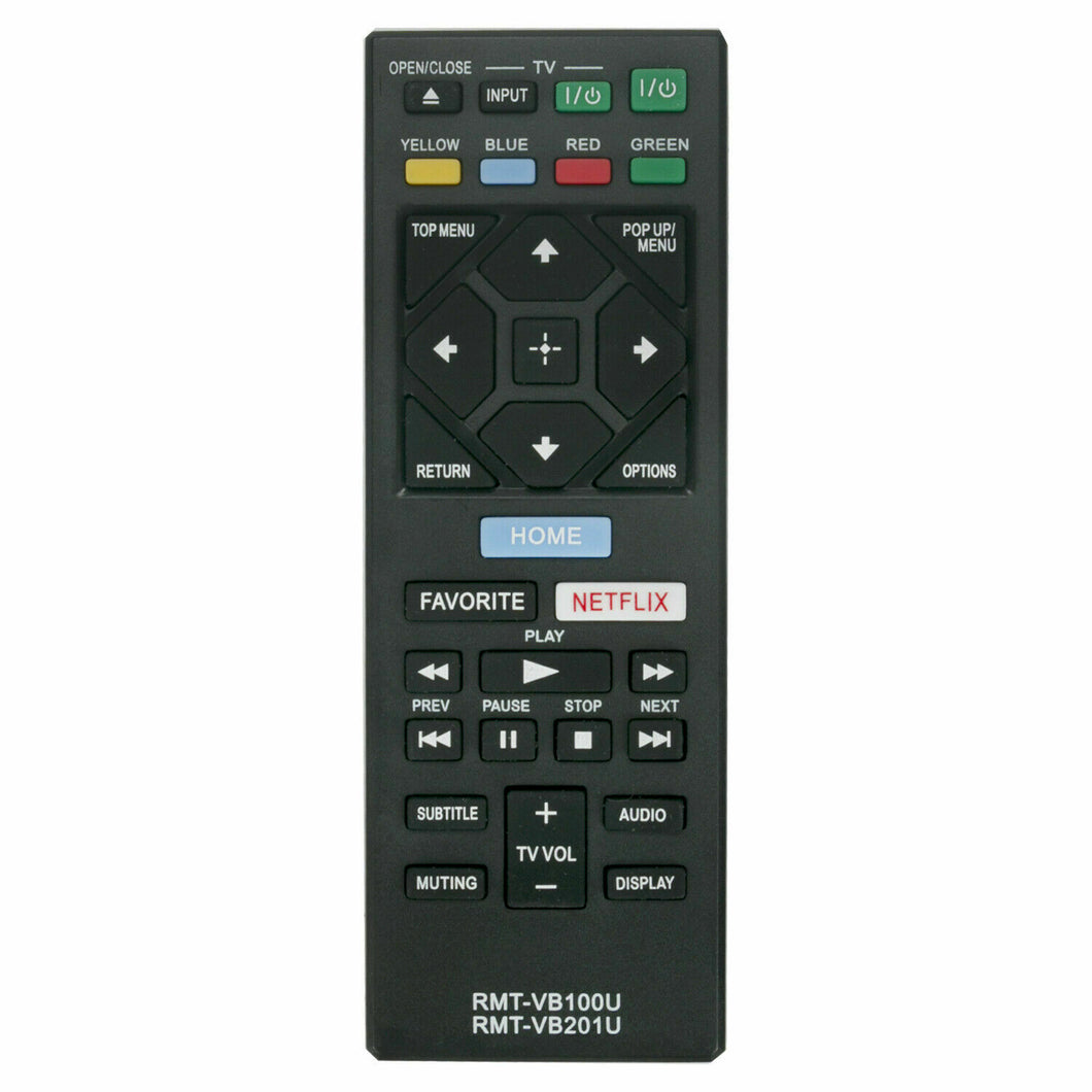 GENUINE ORGINAL RMT-VB100U Replace Remote FOR BDP-S1500 BDP-S4500 BDP-BX350