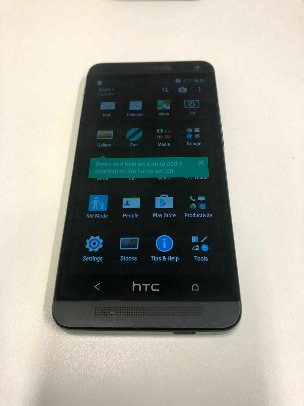 HTC One M7 Black Unlocked 32GB Smartphone working