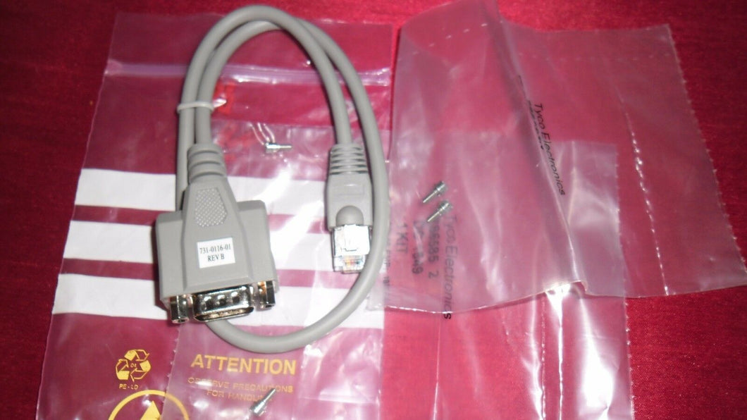 NEW DEVICES SERIAL RS232 - RJ45 TO DB 9 PIN DSUB  CABLE - VARIOUS UNIT