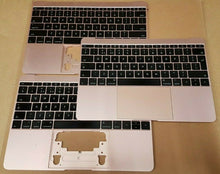 Load image into Gallery viewer, UNTESTED - 3 x Genuine Apple MacBook Pro 12&quot; A1534 Keyboards - Rose Gold
