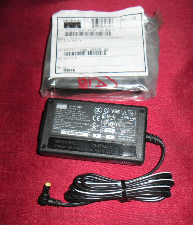 Genuine Cisco 34-1537-02 ADP-10KB 48V 200mA AC Adapter  for Power Injector