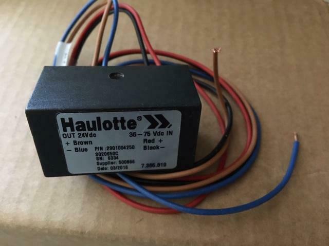 HAULOTTE 2901004250  CONVERTER BILJAX 36-75v dc in 24v dc out