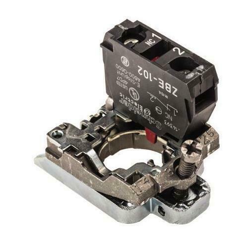1 x Schneider Electric ZB4BZ102 Harmony XB4 Light Block 1NC 600V Screw terminal