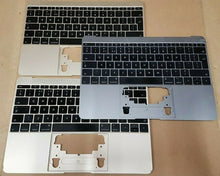 Load image into Gallery viewer, UNTESTED - 3 x Genuine Apple MacBook Pro 12&quot; A1534 Keyboards - Gold / Space Grey
