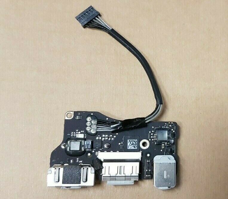 Genuine A1466 Apple Macbook Air 13 - 2012 DC-IN Power Jack / USB / Audio Board