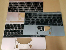 Load image into Gallery viewer, UNTESTED - 3 x Genuine Apple MacBook Pro 12&quot; A1534 Keyboards - Rose Gold / Grey
