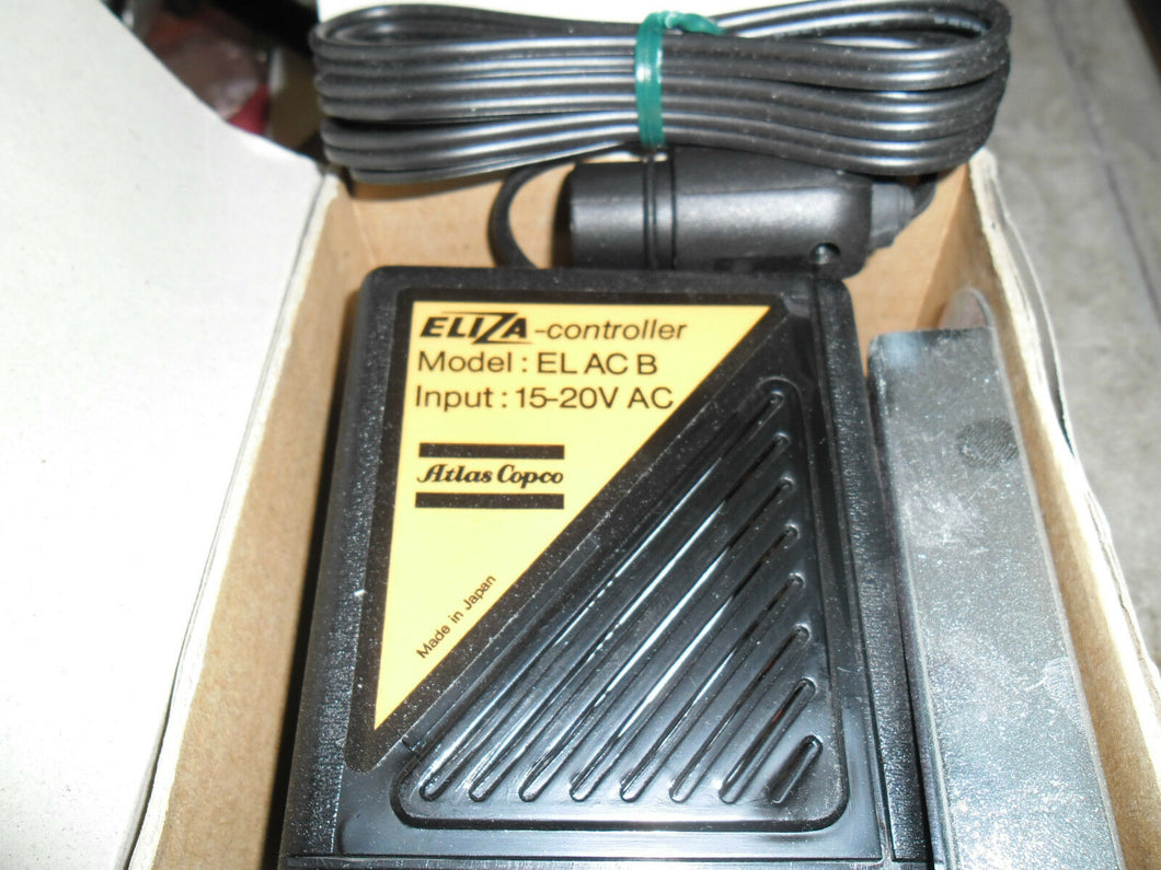 ATLAS COPCO ELIZA CONTROLLER MODEL;ELAC B INPUT 15-20V AC PLUS CABLE NEW